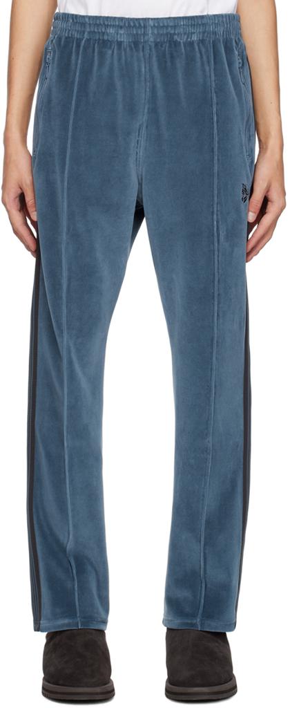 Needles Blue Narrow Track Pants XS-WAIST-US-30 - Pants Needles Blue Narrow Track Pants XS-WAIST-US-30 - Pants