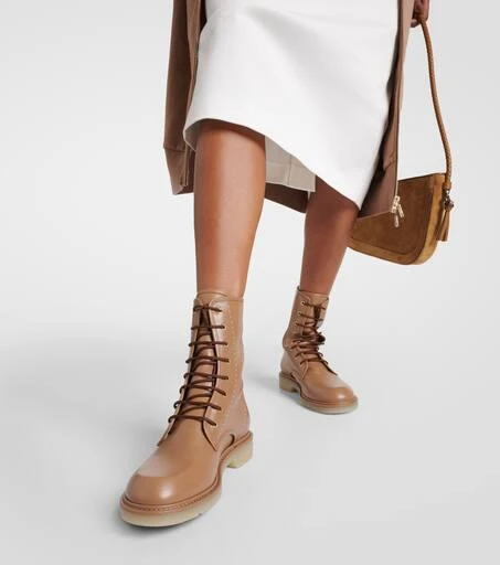 Max Mara Leather ankle boots 4