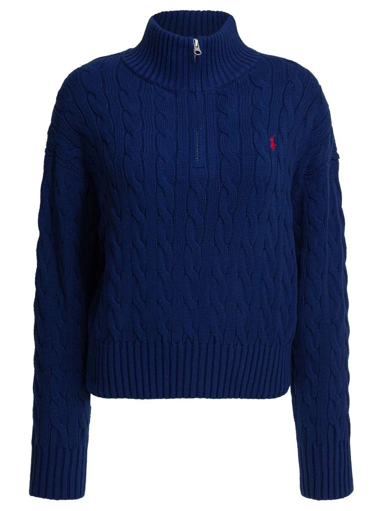 Ralph Lauren Polo Ralph Lauren Half Zipped Cable-Knit Jumper
