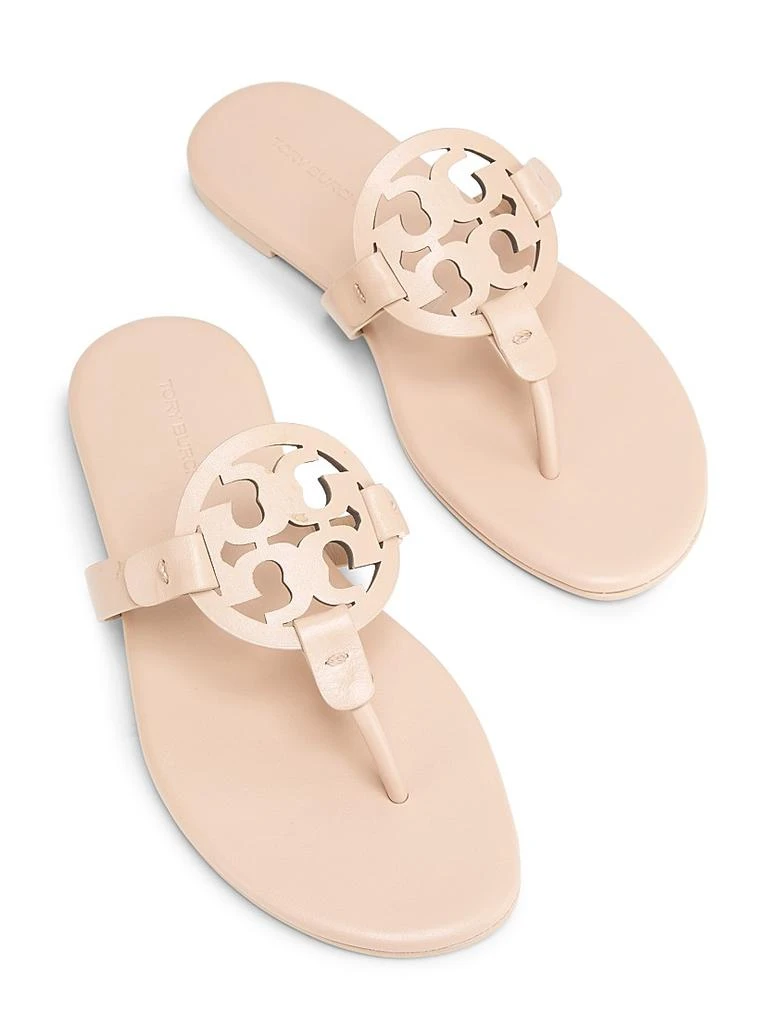 Tory Burch Miller Leather Thong Sandals 4