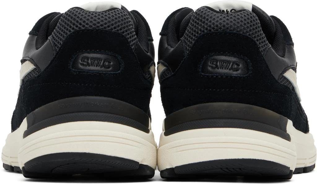 Stepney Workers Club Black Amiel S-Strike Suede Sneakers 2