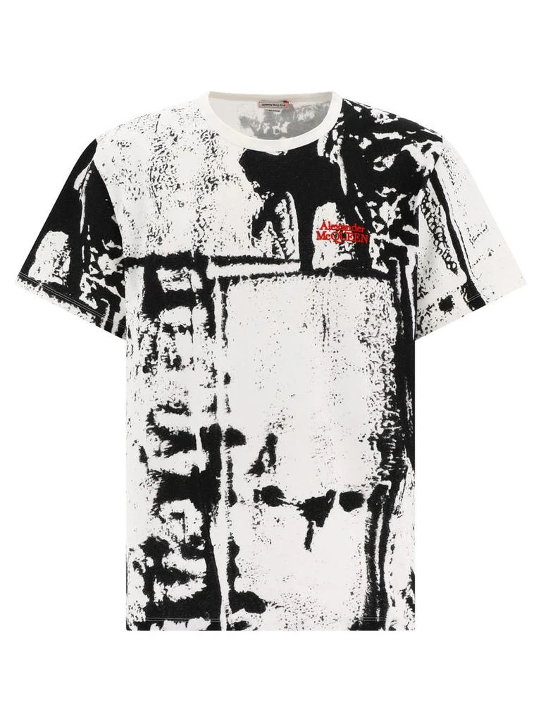 ALEXANDER MCQUEEN ALEXANDER MCQUEEN Graphic printed t-shirt 1