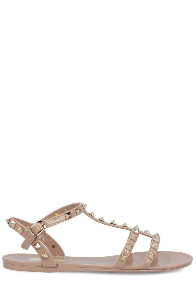 Valentino Valentino Garavani Rockstud Open Toe Flat Sandals 1