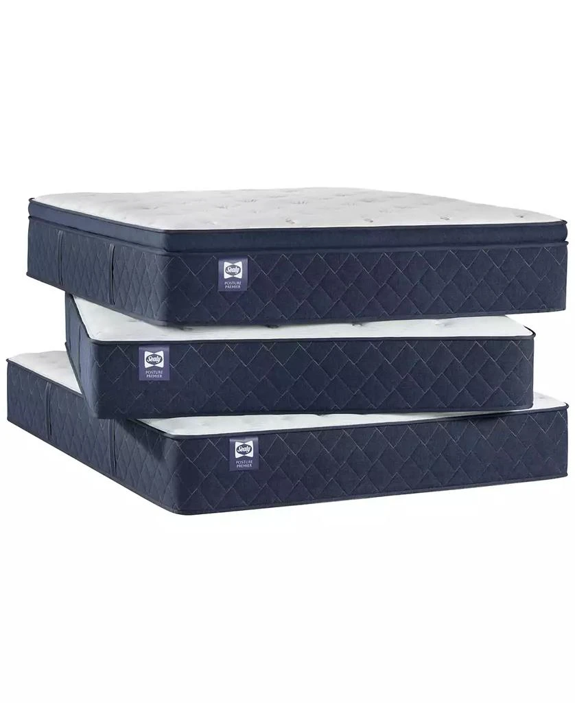 Sealy Posturepedic Chase Point II 14" Soft Euro Pillowtop Mattress Set - 8