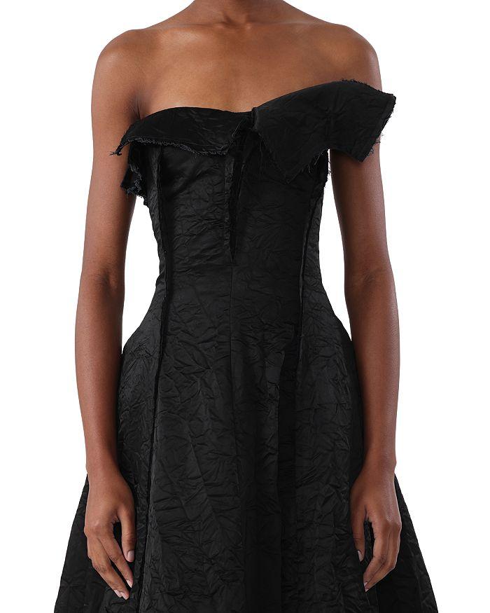 Jason Wu Crushed Satin Strapless Gown