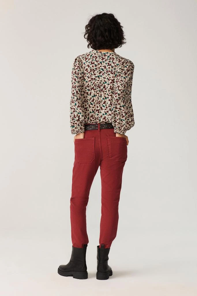 预计3周后发货 ba&sh Pantalon Csally - Cerise - Femme 7