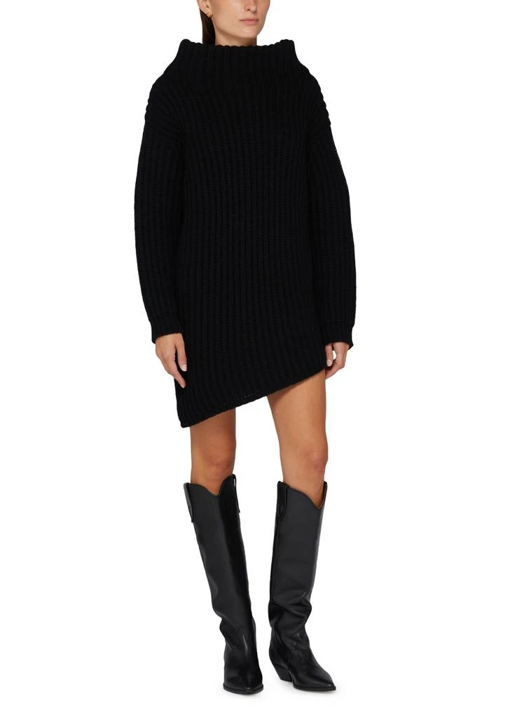 Max Mara Lacuna knitted asymmetric dress 7