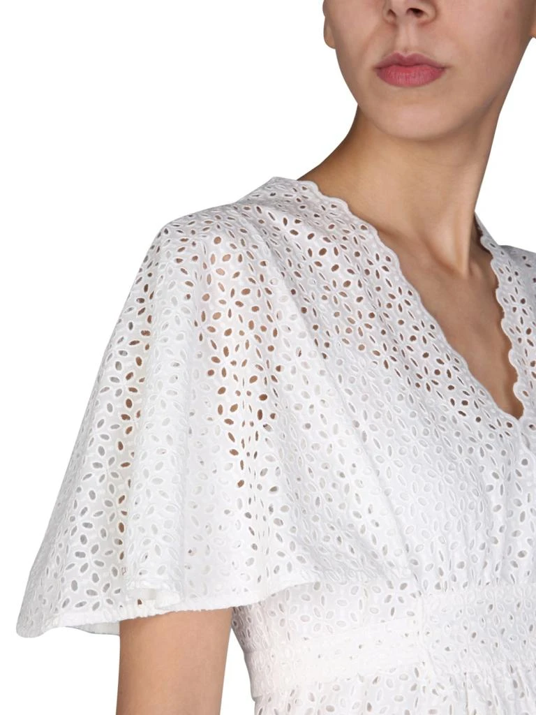 ANNA MOLINARI EMBROIDERED DRESS 4