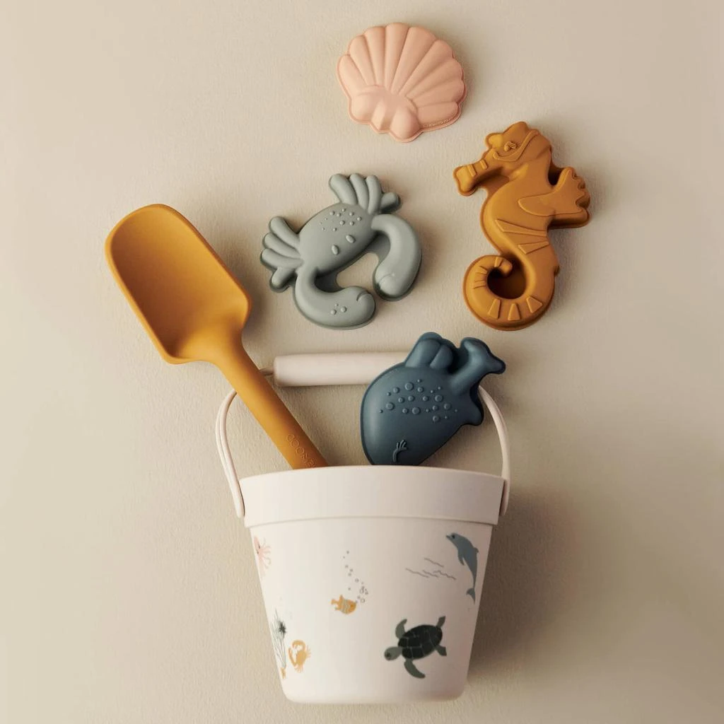 Liewood Liewood Dante Sea Creature Beach Set - Sea Creature/Sandy 2