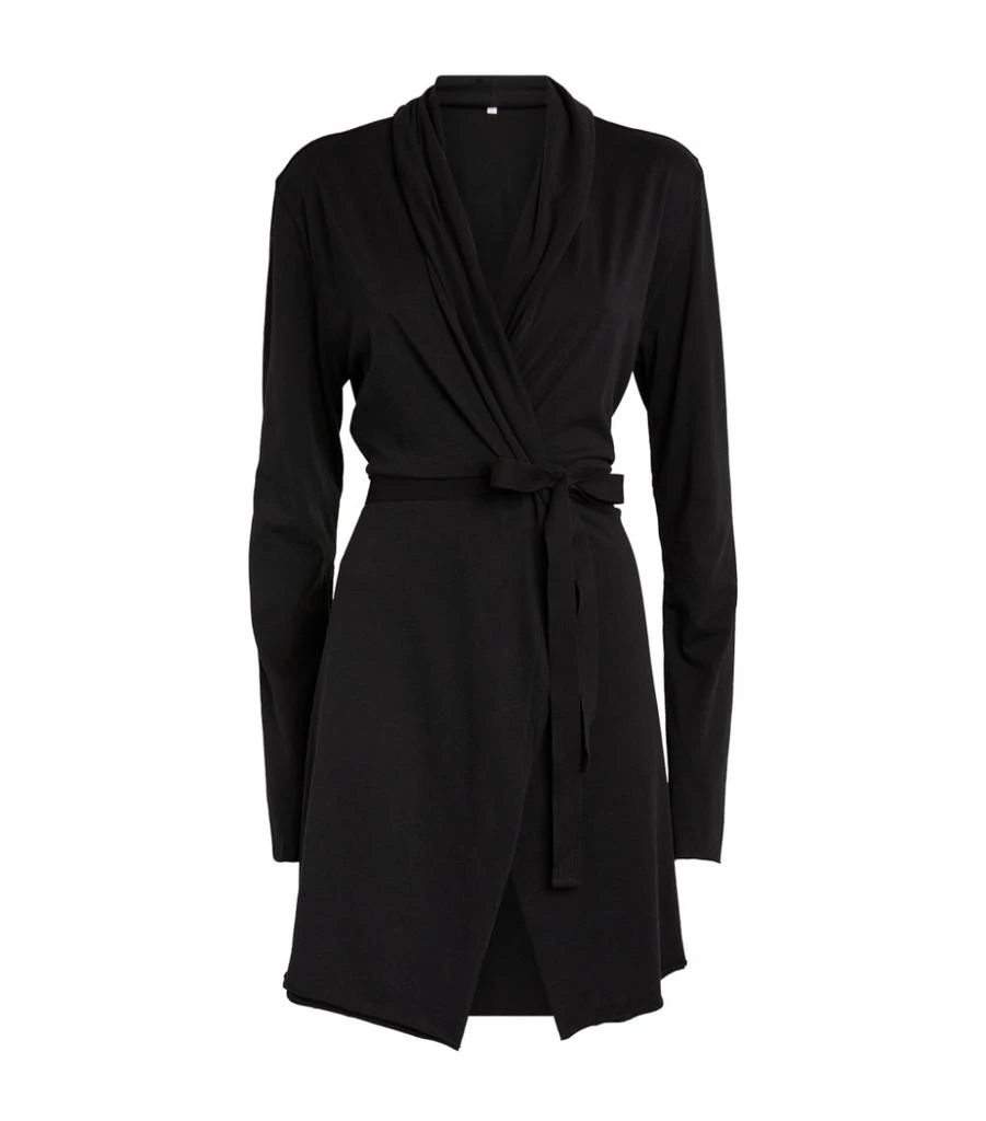 Skin Cotton Wrap Robe 1