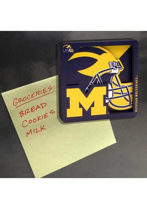 YouTheFan The Fan Ncaa Michigan Wolverines 3D Logo Series Magnets 4