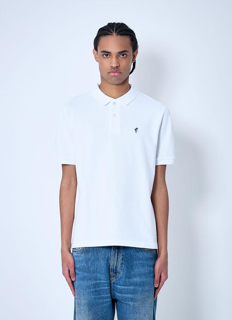 Noah Noah Pique Knit Polo Shirt