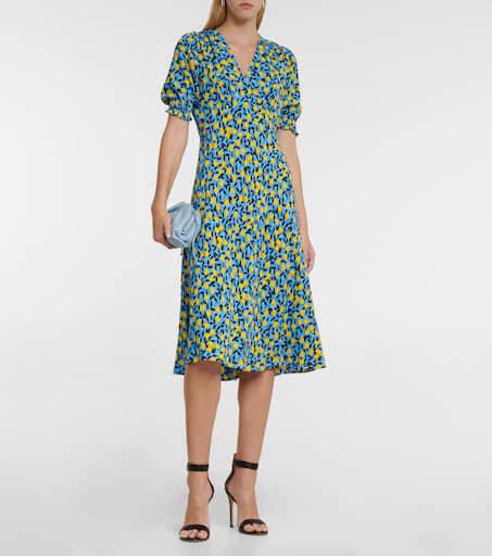 Diane von Furstenberg Jemma printed wrap dress