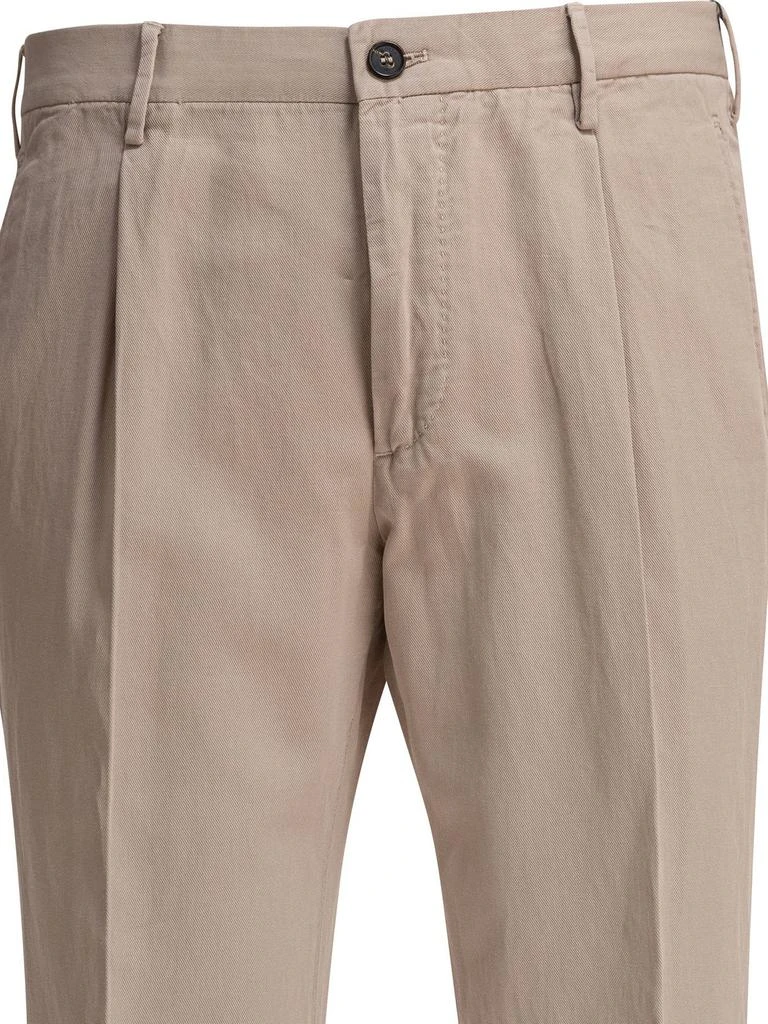Incotex Ivory Incotex Slim Fit Pants 3