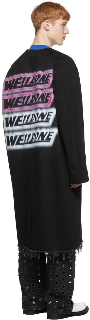 We11done Black Denim Jacket 3