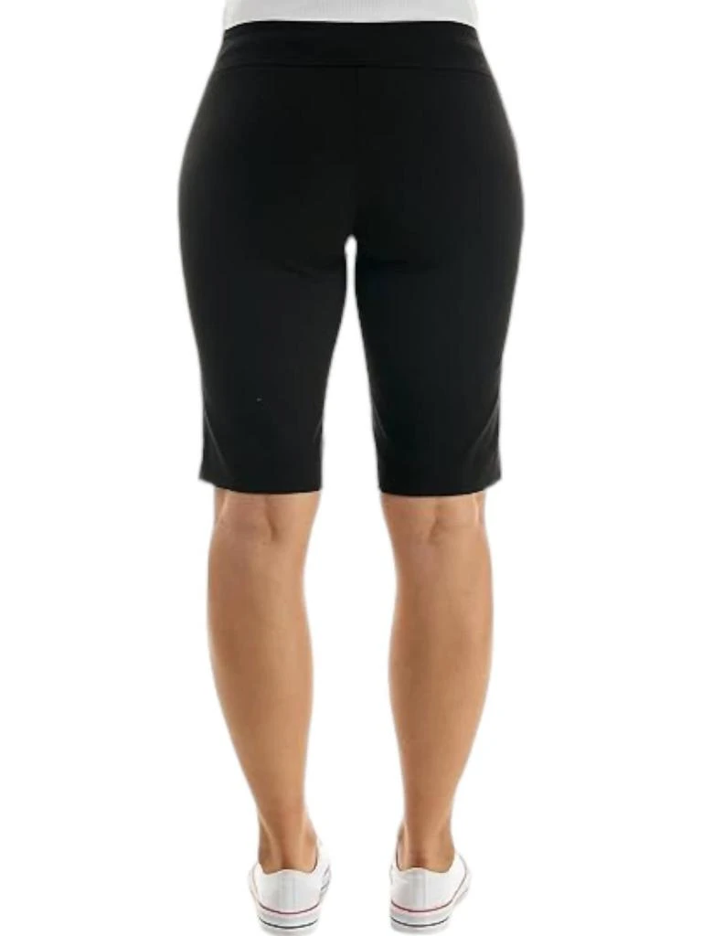 Zac Posen Pull On Millennium Bermuda Shorts In Black 2