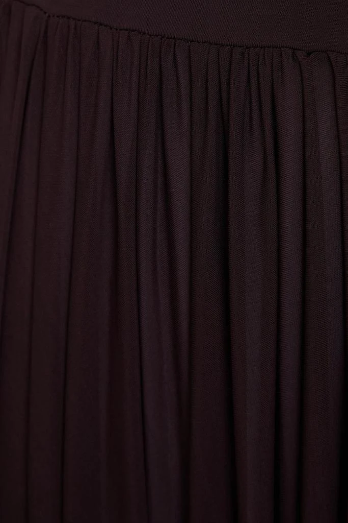 PHILOSOPHY di LORENZO SERAFINI Gathered jersey midi skirt 4