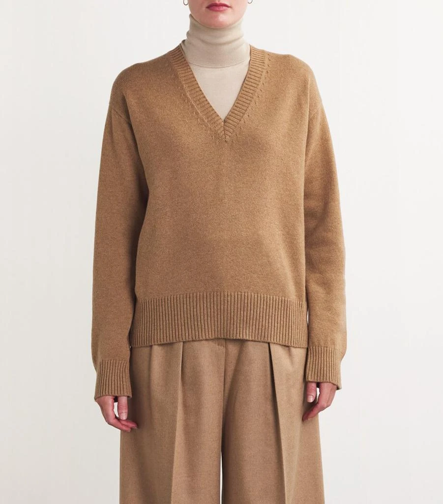 Harrods Cashmere V-Neck Sweater 3