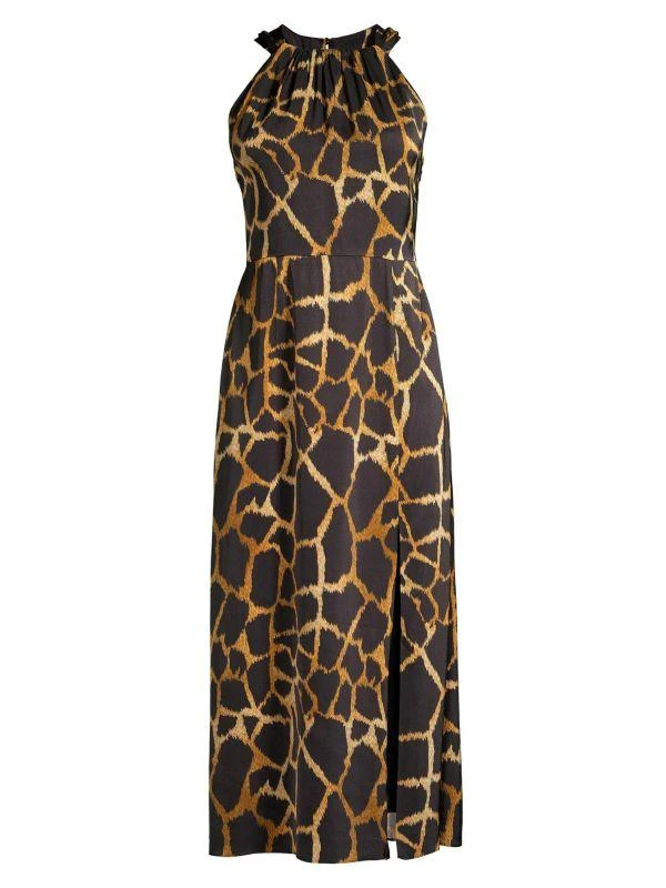 halley ruched midi dress Women's Vix Paula Hermanny Hailey Midi Dress - Black