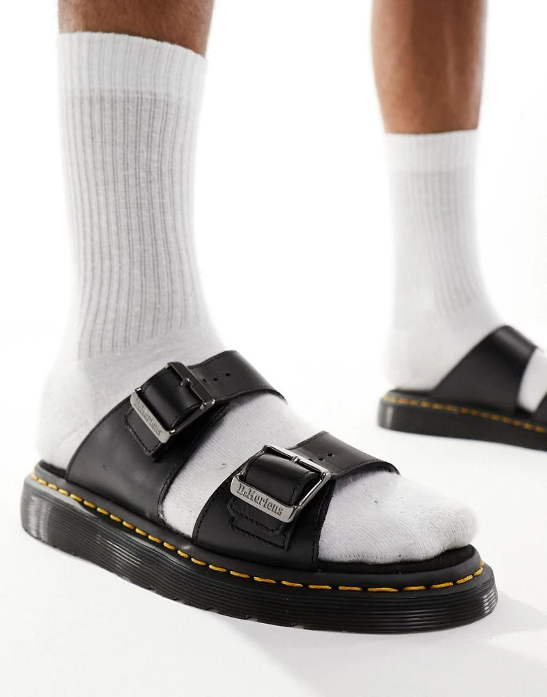 Dr. Martens Dr Martens unisex Josef sandals in black 2