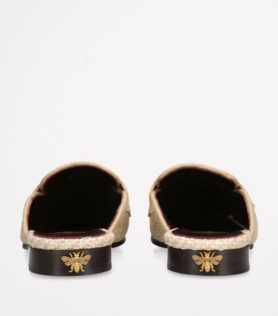 Bougeotte Raffia Slip-On Mules 2