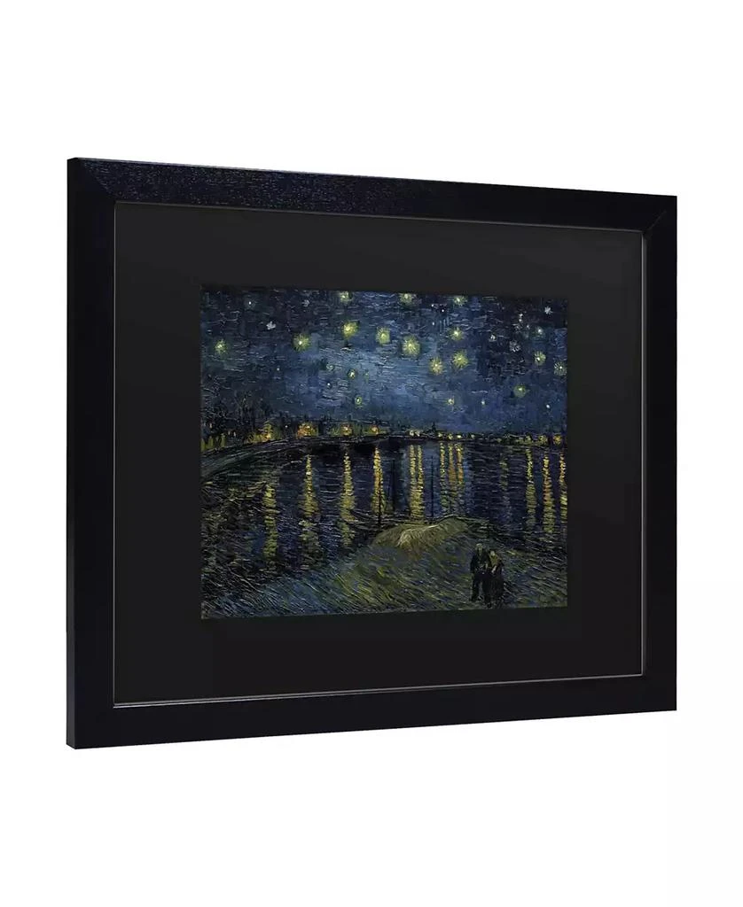 Trademark Global Vincent Van Gogh The Starry Night II Matted Framed Art - 15" x 20" 2