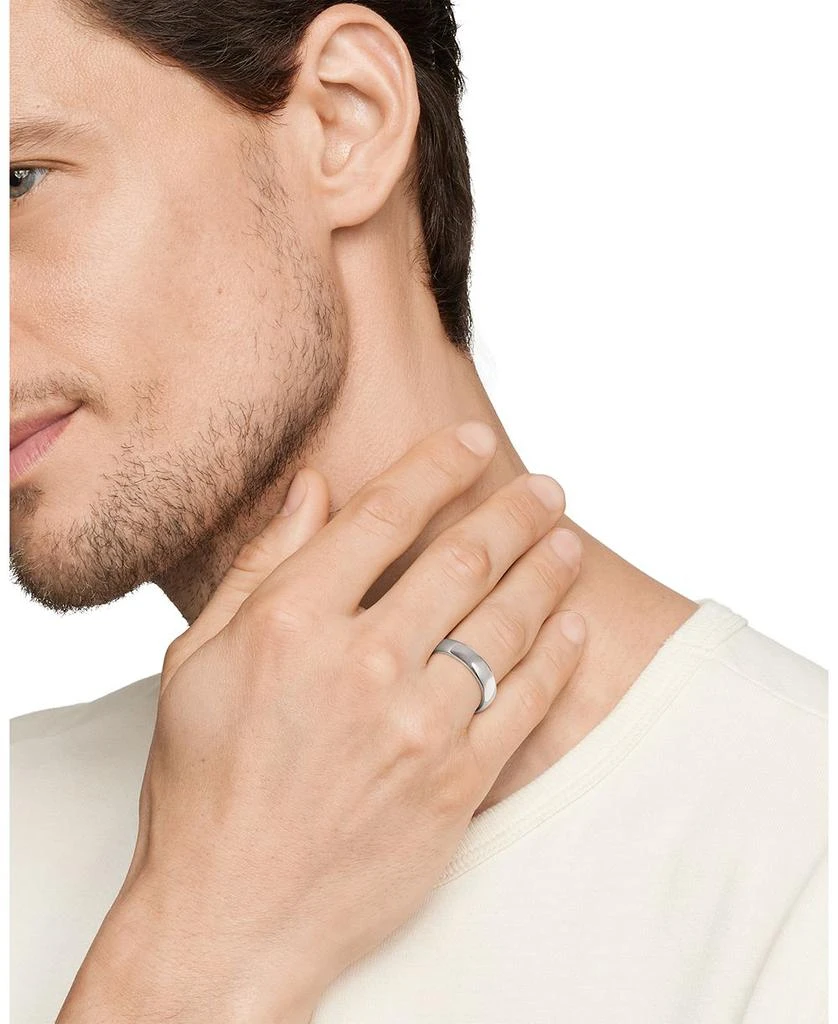 David Yurman Men
s 18K White Gold Classic Band 2