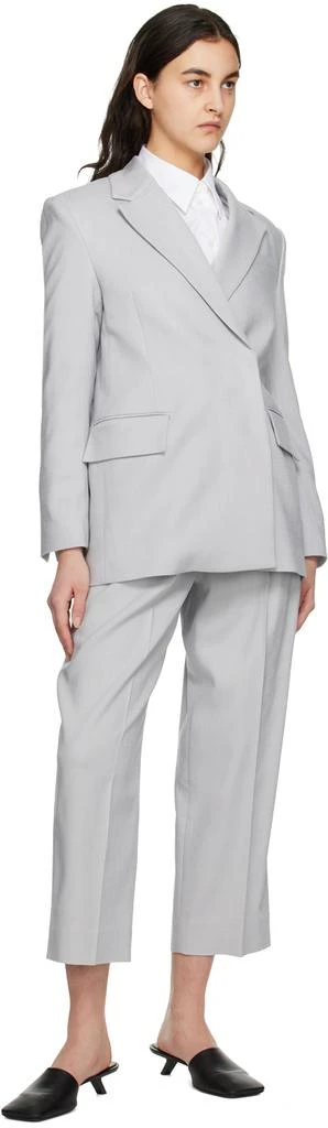 HOUSE OF DAGMAR Gray Suit Trousers 4