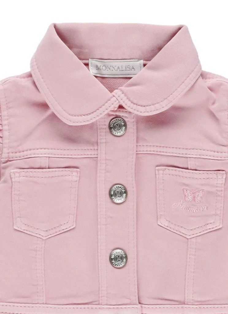 MONNALISA Monnalisa Floral Motif Denim Jacket 3