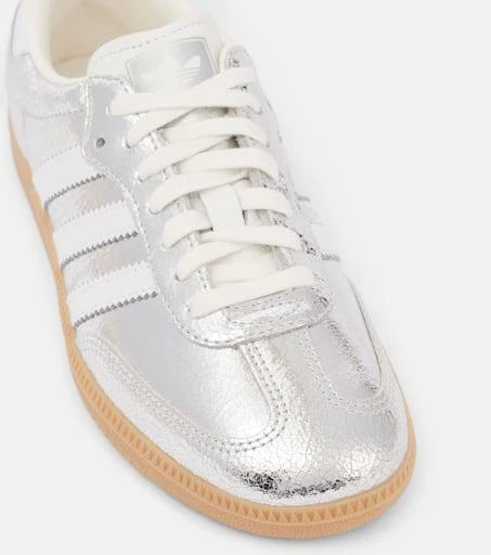 Adidas Samba OG metallic leather sneakers 5
