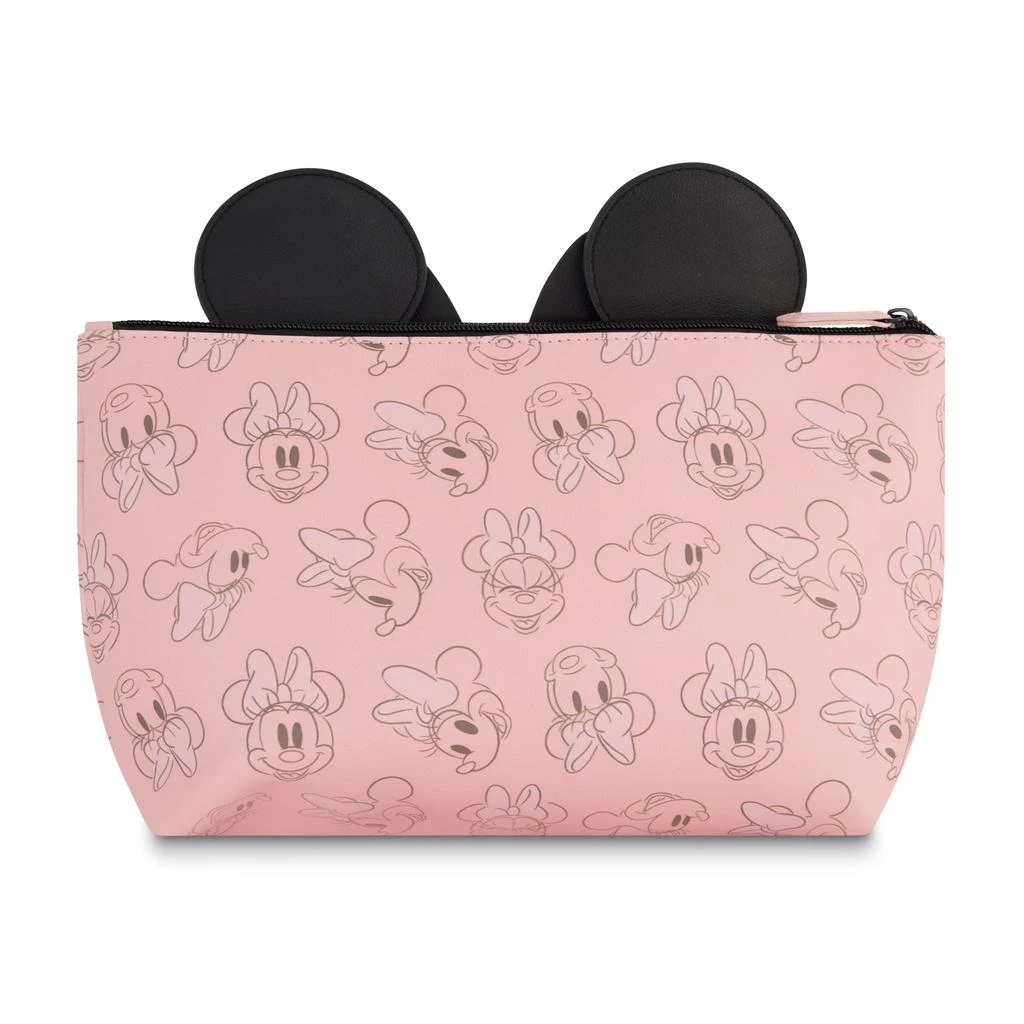 Disney Ful Minnie Mouse 3D Bow and Ears Trapezoid Cosmetic Bag 2