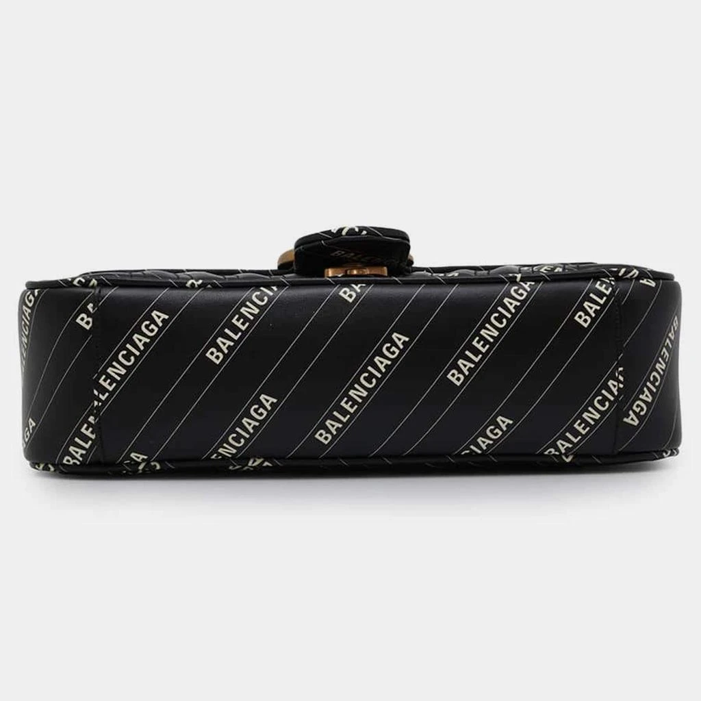 Gucci Gucci Black Leather The Hacker Project GG Marmont Shoulder Bag 12