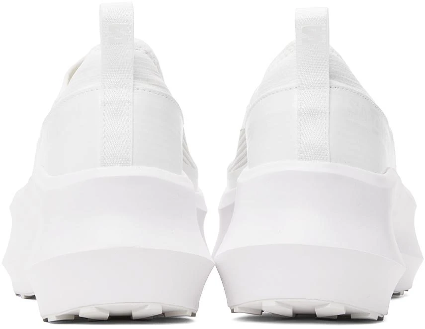 Comme des Garçons White Salomon Edition Slip-On Platform Sneakers 2