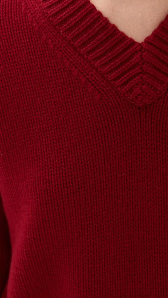 La Ligne Solid Marin V Neck Sweater 5