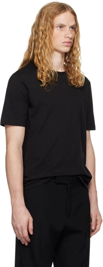 The Row Black Luke T-shirt 2