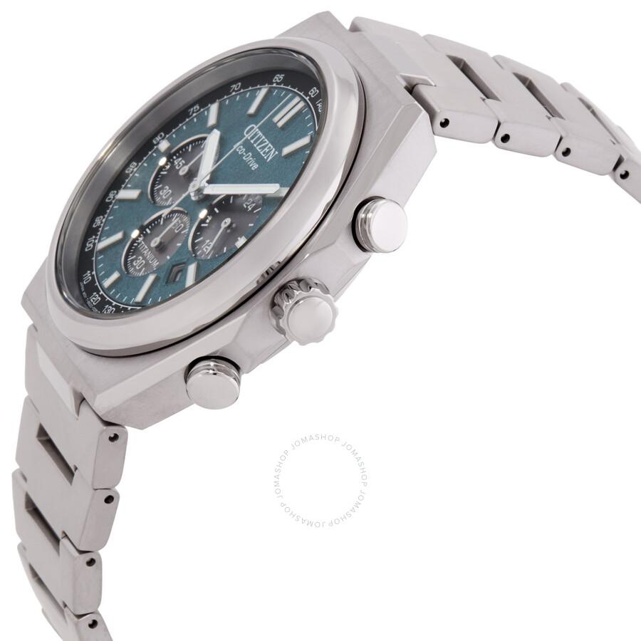 Zenshin Chronograph Green Dial Men's Watch CA4610-85X – On Sale