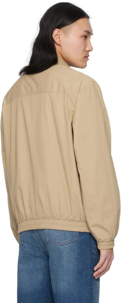 A.P.C. Beige Gilbert Bomber Jacket 3