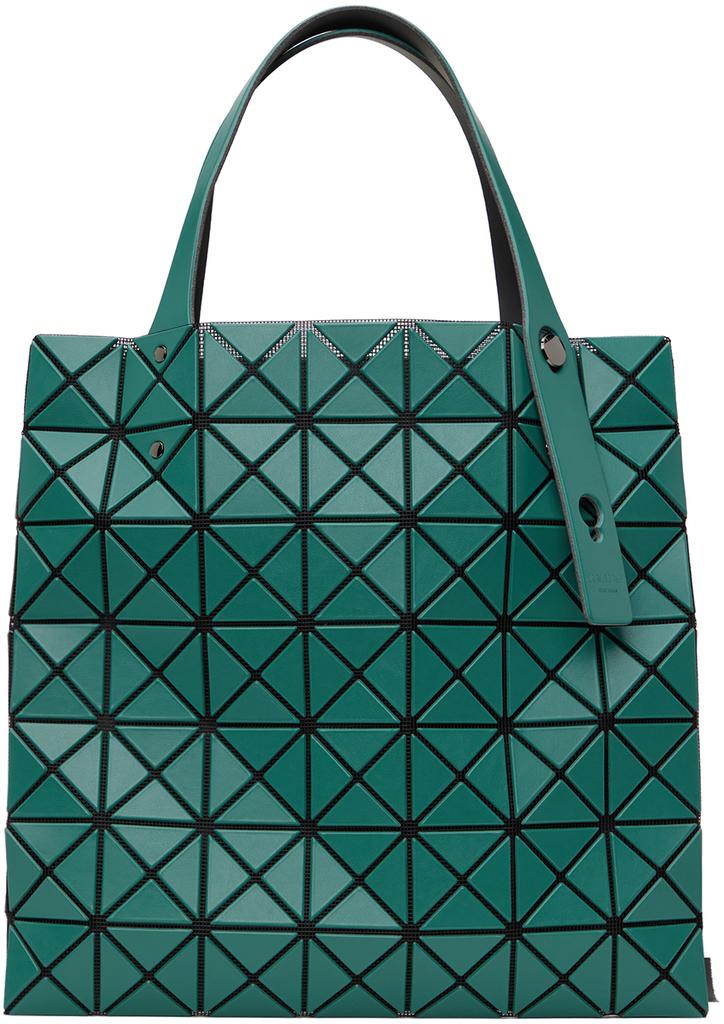 BAO BAO ISSEY MIYAKE Green Prism Matte Tote