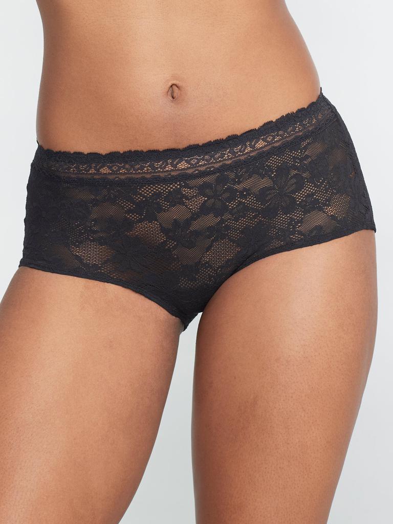 Bare Women's Soft Stretch Lace Boyshort