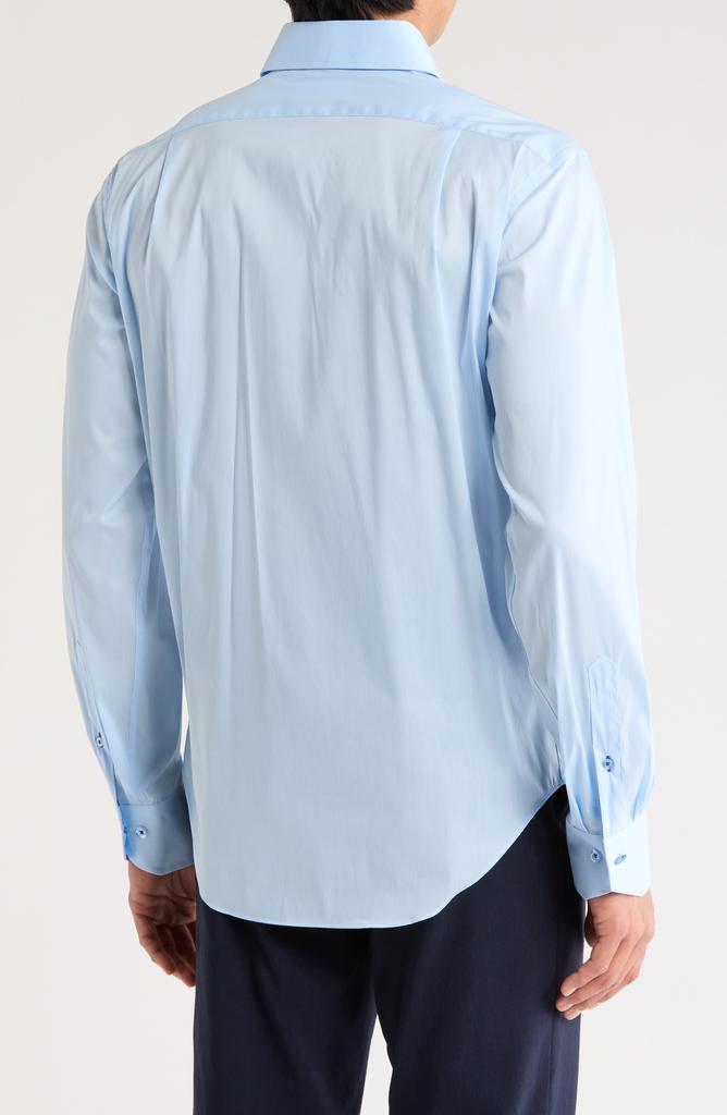 Lorenzo Uomo Trim Fit Cotton Blend Dress Shirt