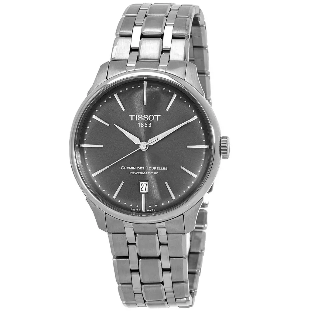 Tissot Tissot Chemin Des Tourelles Automatic Grey Dial Men's Watch T139.807.11.061.00