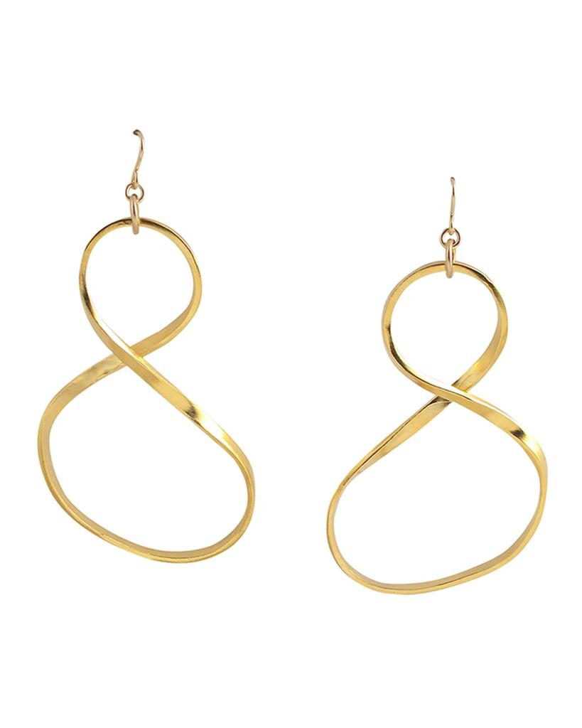 Devon Leigh Infinity Drop Earrings