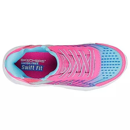 SKECHERS Skechers Girls Hands Free Swift Fit Flex Glide Sneaker 4