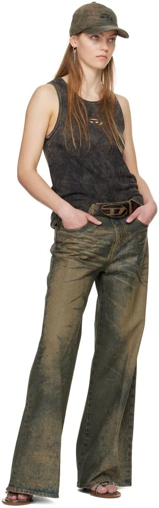 Diesel SSENSE Exclusive Brown Jeans 5