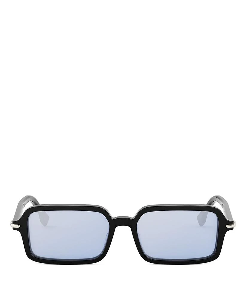 Fendi Selleria Rectangle Sunglasses, 54mm 2