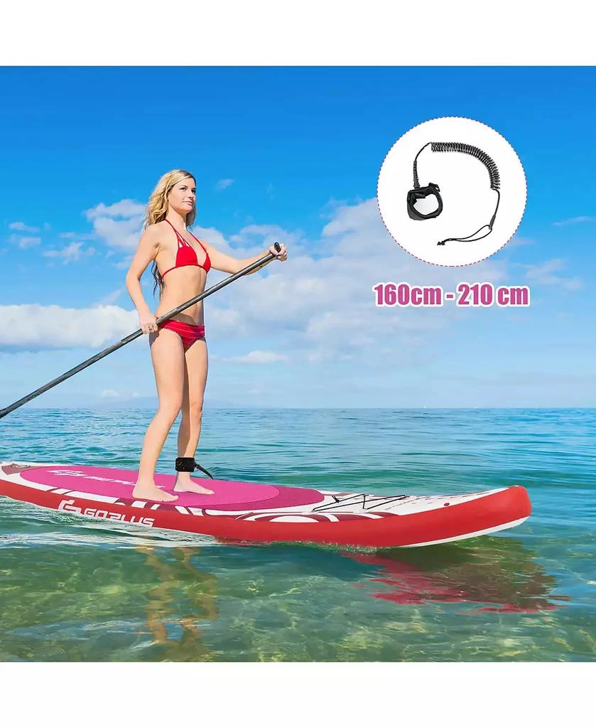 Costway 10.5  Inflatable Stand Up Paddle Board SUP Surfboard 4