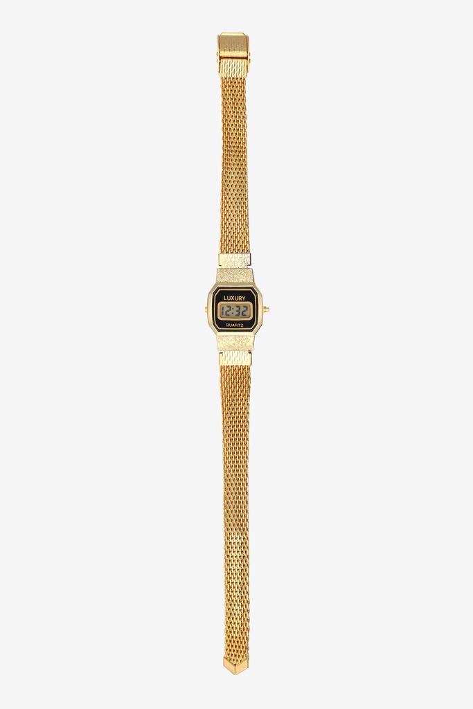 Los Angeles Apparel WCHRA58 - Tiny Metal Mesh Luxury Watch