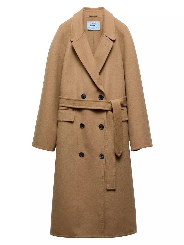 コート Prada Printed cotton single-breasted coat Prada Printed cotton single-breasted coat | REVERSIBLE