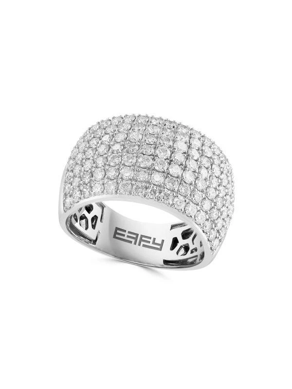 Effy Hematian 14K White Gold 
1.4 TCW Diamond Ring 1