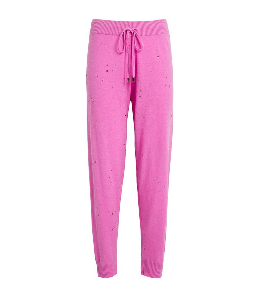 William Sharp Cashmere Crystal-Embellished Marty Sweatpants